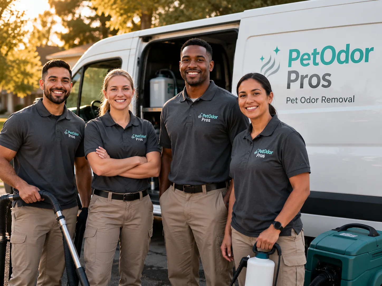 Pet Odor Removal team serving Colchester, CT